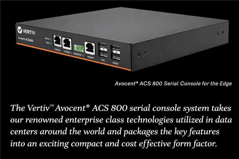Vertiv Avocent ACS 800 Serial Console